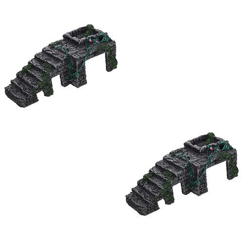 Angoily 2 Stücke Multi-funktionale Schildkröte Dock Harz Schildkröte Plattform Farbecht Design Für Aquarium Angoily 2 Stücke Multi-funktionale Schildkröte Dock Harz Schildkröte Plattform Farbecht Design Für Aquarium von Angoily