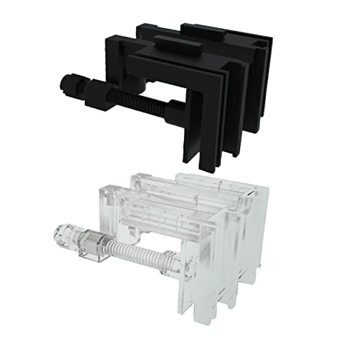 Angoily Einstellbare Aquarium Clips 2pcs Set Acryl Befestigung Klemmen Schlauch Für Fisch Tank Sicher Und Scratch von Angoily