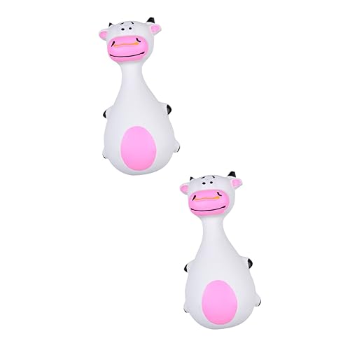 Angoily 2stücke Pet Dog Molar Toy Aus Latex Quietschendes Cartoon-Spielzeug Für Hunde Kauspielzeug Zur Beschäftigung Und Zahnpflege Weiß Angoily 2stücke Pet Dog Molar Toy Aus Latex Quietschendes Cartoon-Spielzeug Für Hunde Kauspielzeug Zur Beschäftigung Und Zahnpflege Weiß von Angoily