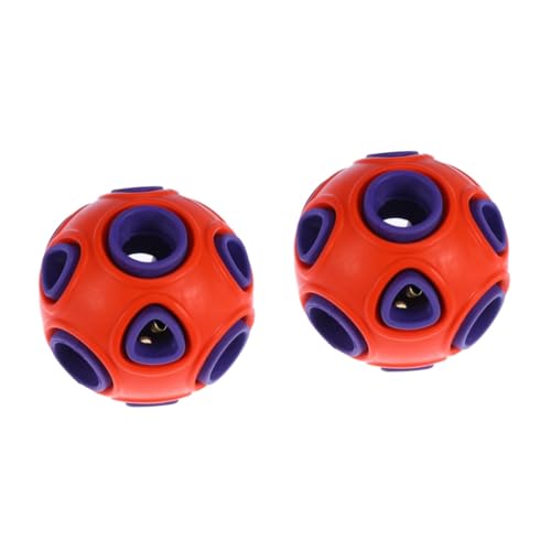 Angoily 2St sportliche Snacks Kauspielzeug für Hunde klingendes Spielzeug kleine Leckerbissen für Hunde Spielzeuge pet kicherball Hund spielt Ball Bissfest Ball Spielen Snacks für Hunde Angoily 2St sportliche Snacks Kauspielzeug für Hunde klingendes Spielzeug kleine Leckerbissen für Hunde Spielzeuge pet kicherball Hund spielt Ball Bissfest Ball Spielen Snacks für Hunde von Angoily