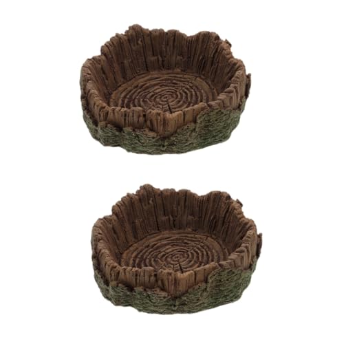 Angoily 2st Tierische Wasserschale Glasbehälter Für Terrarien Terrarienbecken Terrariennebler Wassernapf Für Schlangenfutter Reptile Wurmschale Harz Futternapf EIN Bad Nehmen Angoily 2st Tierische Wasserschale Glasbehälter Für Terrarien Terrarienbecken Terrariennebler Wassernapf Für Schlangenfutter Reptile Wurmschale Harz Futternapf EIN Bad Nehmen von Angoily