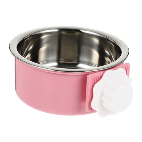 Angoily 2 Stück Futternapf Für Hunde Und Katzen Edelstahl Hängendes Design Verhindert Umkippen Sicher Einfache Reinigung Größe Angoily 2 Stück Futternapf Für Hunde Und Katzen Edelstahl Hängendes Design Verhindert Umkippen Sicher Einfache Reinigung Größe von Angoily