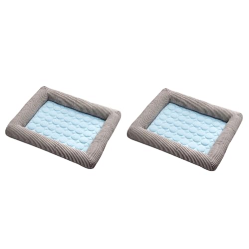 Angoily 2 Stück Haustier-kühlmatte Haustiermatte Für Hunde Haustierkissen Für Den Innenbereich Abnehmbar Waschbar 54 X 43 cm Cooles Design Schlafunterlage Für Katzen Und Hunde Angoily 2 Stück Haustier-kühlmatte Haustiermatte Für Hunde Haustierkissen Für Den Innenbereich Abnehmbar Waschbar 54 X 43 cm Cooles Design Schlafunterlage Für Katzen Und Hunde von Angoily
