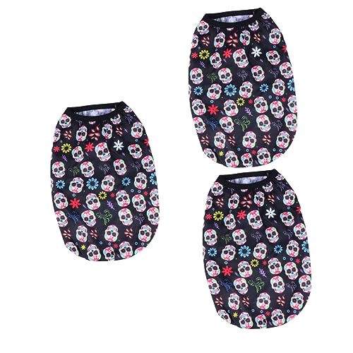 Angoily Zubehör 3 STK Hundekleidung Heimtierbedarf Stoff Overall Weiß Der Hund Katzenpullover Angoily Zubehör 3 STK Hundekleidung Heimtierbedarf Stoff Overall Weiß Der Hund Katzenpullover von Angoily