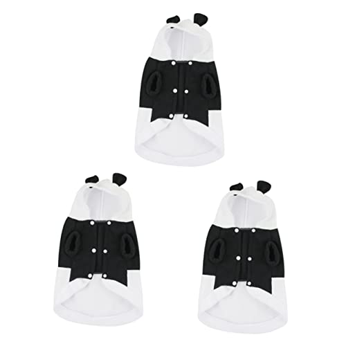Angoily 3 STK Panda-Haustier-Kleidung Katzenkratzmatte Aus Sisal Hundeshirt Katze Verkleiden Haustier-Body Hamster-hängematte Kätzchen-Halloween-kostü Haustierzubehör Herbst Weiß Pullover Angoily 3 STK Panda-Haustier-Kleidung Katzenkratzmatte Aus Sisal Hundeshirt Katze Verkleiden Haustier-Body Hamster-hängematte Kätzchen-Halloween-kostü Haustierzubehör Herbst Weiß Pullover von Angoily