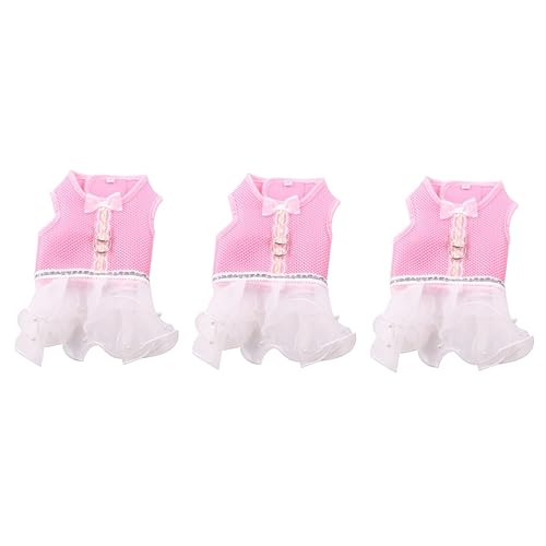 Angoily 3 Pcs Entzückende Mode Haustier Mantel Warm Mesh Hund Mantel Welpen Hund Katze Größe XL Angoily 3 Pcs Entzückende Mode Haustier Mantel Warm Mesh Hund Mantel Welpen Hund Katze Größe XL von Angoily