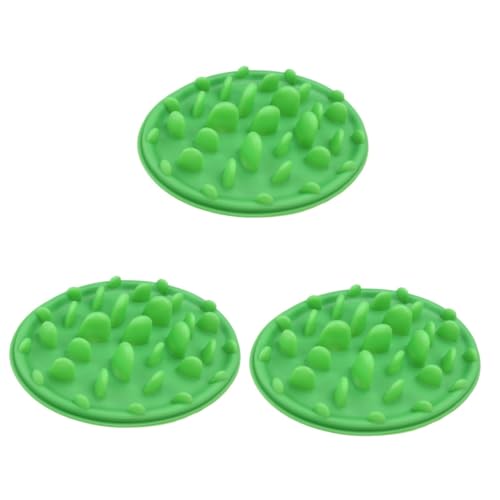 Angoily Katzennapf 3 STK große größen Easy putz Easy-clean konzentrieren Hundenapf Lipgloss Slow-Food-Bowl Puzzle Hundefutter von Angoily