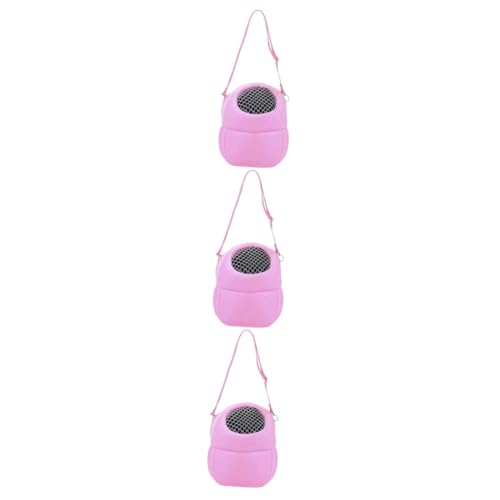 Angoily 3 Stück Tragbare Hamstertasche Tragetasche Für Kleintiere Crossbody-Design Atmungsaktiv Und Bequem Für Zu Hause Und Unterwegs von Angoily