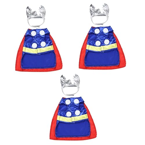 Angoily 3 Sets Haustier-Cosplay-Anzug Für Halloween Atmungsaktiv Und Bequem Bezaubernde Hundekleidung Angoily 3 Sets Haustier-Cosplay-Anzug Für Halloween Atmungsaktiv Und Bequem Bezaubernde Hundekleidung von Angoily