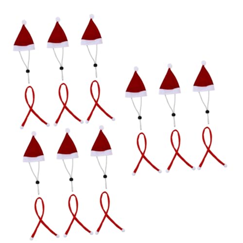 Angoily 3 Sets Weihnachten Haustier Mini Decor Weihnachten Hut Schal Rot Für Mäuse Katzen Schildkröten Komfortable Material Angoily 3 Sets Weihnachten Haustier Mini Decor Weihnachten Hut Schal Rot Für Mäuse Katzen Schildkröten Komfortable Material von Angoily