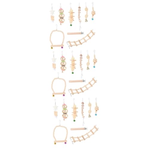 Angoily 3 Sets Papagei Schaukel Vogel Kauen Spielzeug Pet Beißen Spielzeug Schaukel Spielzeug Zugbrücke Spielzeug Angoily 3 Sets Papagei Schaukel Vogel Kauen Spielzeug Pet Beißen Spielzeug Schaukel Spielzeug Zugbrücke Spielzeug von Angoily