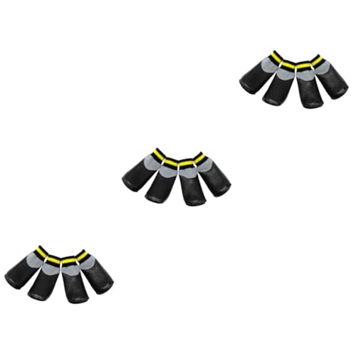Angoily 3 Sets Haustier Hund Pfoten Schuhe Nicht-Regen Schnee Stiefel Socken Größe 5 Angoily 3 Sets Haustier Hund Pfoten Schuhe Nicht-Regen Schnee Stiefel Socken Größe 5 von Angoily