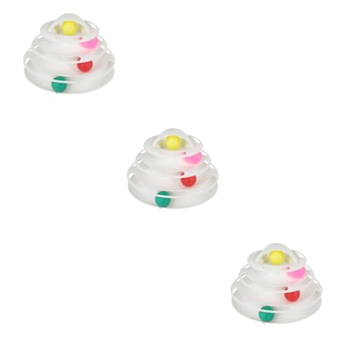 Angoily 3 Stück 4 Übungsrolle Spielzeug Für Haustiere Katze Spielzeug Rolle Spielzeuge Rollen Katzentürme Katzen-vergnügungsteller Katzenspielzeug Fitness Weiß Spielzeugkatze Kätzchen Angoily 3 Stück 4 Übungsrolle Spielzeug Für Haustiere Katze Spielzeug Rolle Spielzeuge Rollen Katzentürme Katzen-vergnügungsteller Katzenspielzeug Fitness Weiß Spielzeugkatze Kätzchen von Angoily