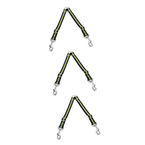Angoily 3 Stücke Einstellbare Hund Kragen Pet Traktion Strap Pet Liefert Grün Reflektierende Streifen Einzigen Größe Angoily 3 Stücke Einstellbare Hund Kragen Pet Traktion Strap Pet Liefert Grün Reflektierende Streifen Einzigen Größe von Angoily
