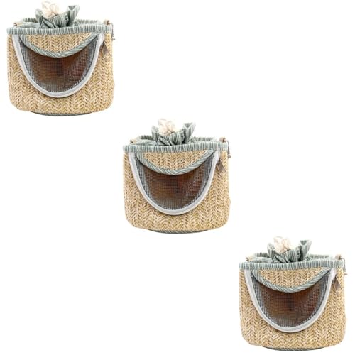 Angoily 3 Stück Kleintier-Tragetasche Haustiertasche Für Hamster Trägernest Vielseitiges Hamsterbett Für Heimtierbedarf Angoily 3 Stück Kleintier-Tragetasche Haustiertasche Für Hamster Trägernest Vielseitiges Hamsterbett Für Heimtierbedarf von Angoily