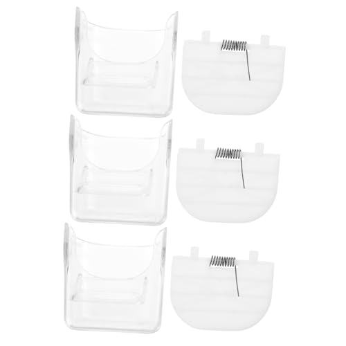 Angoily 3 Stück Netzteil Licht Projekt Kokorit Bird Feeder Sicher Safe Chinchilla Lux Behälter Munia Spender Futterbox Vogelfutterhaus Vogelkäfig füttern Angoily 3 Stück Netzteil Licht Projekt Kokorit Bird Feeder Sicher Safe Chinchilla Lux Behälter Munia Spender Futterbox Vogelfutterhaus Vogelkäfig füttern von Angoily
