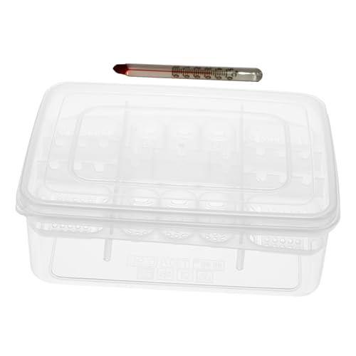 Angoily 3 Stück Reptilien Brutkasten 16 Gitter Reptilien Brutkasten Reptilien Ei Inkubator Reptilien Terrarium Heimtierbedarf 16 Fach Inkubator Für Eier Weißer Kunststoff Angoily 3 Stück Reptilien Brutkasten 16 Gitter Reptilien Brutkasten Reptilien Ei Inkubator Reptilien Terrarium Heimtierbedarf 16 Fach Inkubator Für Eier Weißer Kunststoff von Angoily