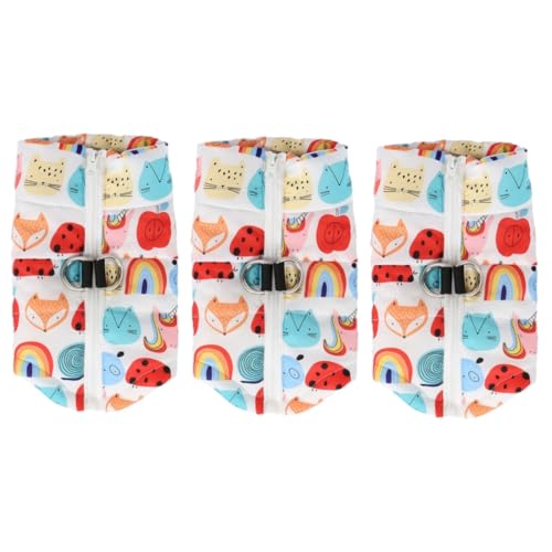 Angoily Welpenkleidung 3 Stück Süße Hundekleidung Haustierkostü Kleine Hundekleidung Hund + Kleidung Hund + Pullover Haustierweste Outdoor Hundekleidung Kleine Hundekleidung Warme Weste Angoily Welpenkleidung 3 Stück Süße Hundekleidung Haustierkostü Kleine Hundekleidung Hund + Kleidung Hund + Pullover Haustierweste Outdoor Hundekleidung Kleine Hundekleidung Warme Weste von Angoily