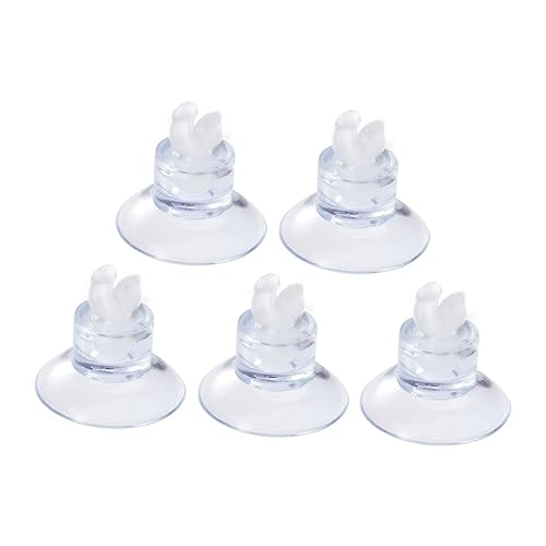 Angoily 30St aquaristik zubehör Fish Tank Accessories Aquarium Suction Cups Pumpe Saugnapf Überlaufaquarium Glas Saugnäpfe für Aquarien Airline-Schlauchclip anschließen von Angoily