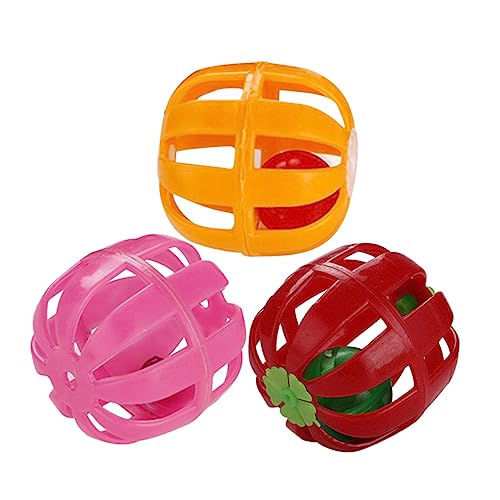 Angoily Spielzeuge 30St sankastenspielsachen rollenbock katzenspielzeig Rollende Bälle The Guncle cat Toys stoffball spielsachen für Katzen Spielzeug Mehrfarbig Pet-Ball von Angoily