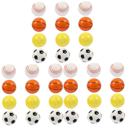 Angoily 36 STK Spielzeugball für Haustiere Hundekaubälle Unzerstörbares Hundespielzeug Tennis Kinder fußball Pet-Ball-Spielzeug Interaktives Spielzeug für Haustiere Hündchen Trainingsball Angoily 36 STK Spielzeugball für Haustiere Hundekaubälle Unzerstörbares Hundespielzeug Tennis Kinder fußball Pet-Ball-Spielzeug Interaktives Spielzeug für Haustiere Hündchen Trainingsball von Angoily