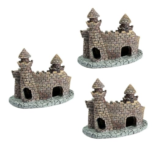 Angoily 3St Aquarium-Ornamente Aquarium Steingarten Ausrüstung Leicht zu reinigendes Aquariumdekor Zubehör Kunsthandwerk Aquarienschloss Wasserornament Mini schmücken Angoily 3St Aquarium-Ornamente Aquarium Steingarten Ausrüstung Leicht zu reinigendes Aquariumdekor Zubehör Kunsthandwerk Aquarienschloss Wasserornament Mini schmücken von Angoily