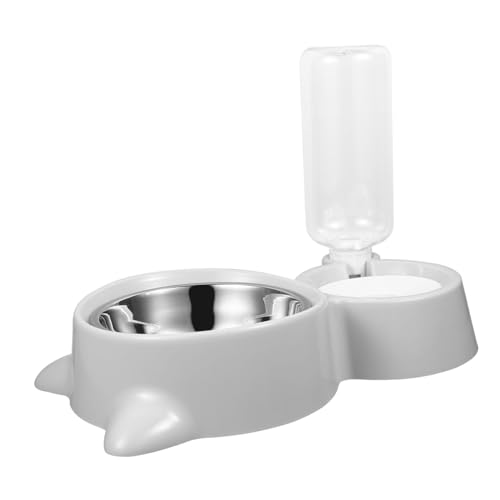 3St Doppelschüsselförderer pet Water Bowl pet Bowl Hundetränke Futternapf für Katzen wasserflasche automatische Wasserzufuhr automatischer Wasserspender der Hund Zubringer Werkzeug von Angoily