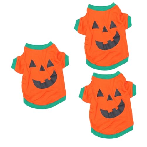 Angoily 3st Orangefarbene Bluse Vampir-Kleidung Halloween-haustierkostüm Haustierkleidung Vampir-kostüm Katzen-Halloween-kostüm Orangefarbenes T-Shirt Welpe Katzen Und Hunde Jacke Mit Hut Angoily 3st Orangefarbene Bluse Vampir-Kleidung Halloween-haustierkostüm Haustierkleidung Vampir-kostüm Katzen-Halloween-kostüm Orangefarbenes T-Shirt Welpe Katzen Und Hunde Jacke Mit Hut von Angoily
