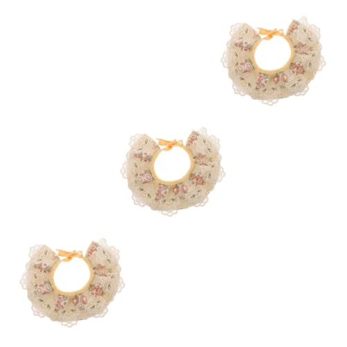 Angoily 3 Stücke Haustier Schal Spitze Modische Hundehalsband Atmungsaktives Material Stilvolle Slingies Für Hund Geburtstag Parteien Angoily 3 Stücke Haustier Schal Spitze Modische Hundehalsband Atmungsaktives Material Stilvolle Slingies Für Hund Geburtstag Parteien von Angoily