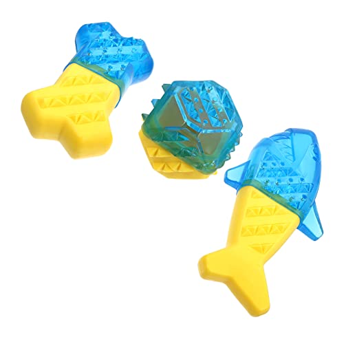 Angoily 3stücke Interaktive Hundespielzeuge Fischform Kauspielzeug Zur Zahnpflege Und Beschäftigung Für Welpen Und Hunde Für Spielen Und Kauen Angoily 3stücke Interaktive Hundespielzeuge Fischform Kauspielzeug Zur Zahnpflege Und Beschäftigung Für Welpen Und Hunde Für Spielen Und Kauen von Angoily
