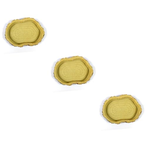 Angoily 3St Pet Feeding Plate Resin Bowl for Pets Comfortable pet Mealtime Bowl pet Feeding Dish Schildkröte Gecko Schlange Haustier Schale aus Harz kriechen Futternapf Angoily 3St Pet Feeding Plate Resin Bowl for Pets Comfortable pet Mealtime Bowl pet Feeding Dish Schildkröte Gecko Schlange Haustier Schale aus Harz kriechen Futternapf von Angoily