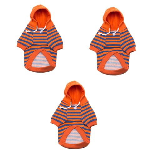 Angoily 3stücke Haustier Pullover Für Kleine Hunde Gestreiftes Baumwollshirt Warm Und Bequem Für Winter Feste Und Alltag Leicht Anzuziehen Und Pflegeleicht Für French Bulldog Angoily 3stücke Haustier Pullover Für Kleine Hunde Gestreiftes Baumwollshirt Warm Und Bequem Für Winter Feste Und Alltag Leicht Anzuziehen Und Pflegeleicht Für French Bulldog von Angoily