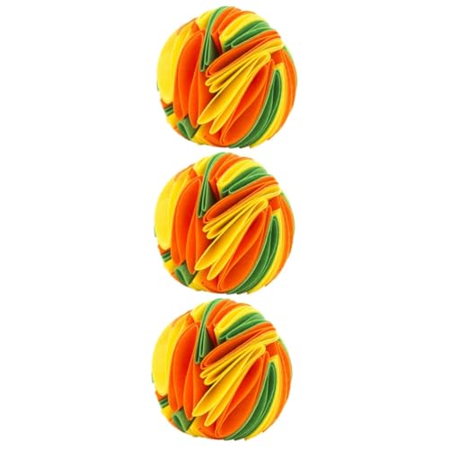 Angoily 3St Hundeschnüffelball Hundespielzeug Matte Beißspielzeug für Welpen Futterspender für Katzen Haustier Beißspielzeug für Hunde Spielzeug für Hundezähne Kätzchen Bahn Angoily 3St Hundeschnüffelball Hundespielzeug Matte Beißspielzeug für Welpen Futterspender für Katzen Haustier Beißspielzeug für Hunde Spielzeug für Hundezähne Kätzchen Bahn von Angoily