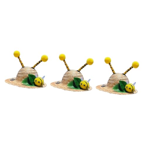 Angoily 3 Stücke Katze Kleid up Kostüm Hut Hut Frühling Hund Kappe Party Täglichen Decor Einstellbare Kappe Angoily 3 Stücke Katze Kleid up Kostüm Hut Hut Frühling Hund Kappe Party Täglichen Decor Einstellbare Kappe von Angoily