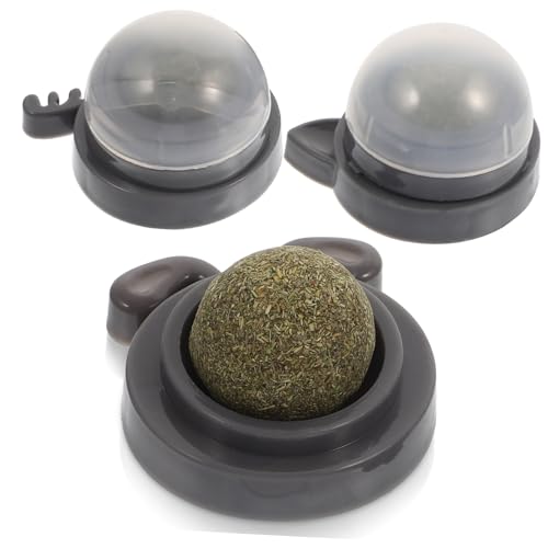 Angoily 3St Katzenminze Ballspielzeug interaktives katzenspielzeug Interactive cat Toy katzenminze leckball The Spins natürlich Katzenminze Bälle Leck leck Minzkugeln rotieren Plastik Angoily 3St Katzenminze Ballspielzeug interaktives katzenspielzeug Interactive cat Toy katzenminze leckball The Spins natürlich Katzenminze Bälle Leck leck Minzkugeln rotieren Plastik von Angoily