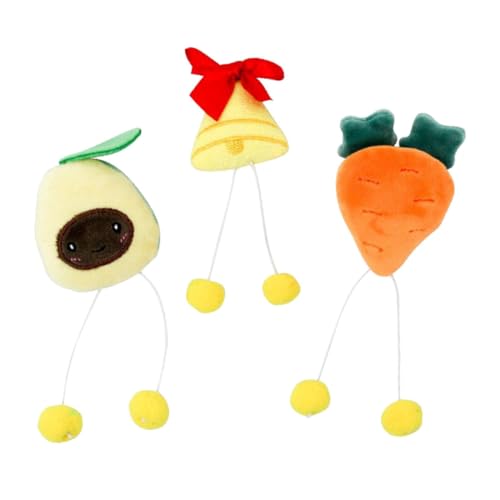 Angoily 3 Stücke Katze Plushtoys Entzückende Spielzeug für Indoor Kätzchen Scratch-beständig Katze Spielzeug Angoily 3 Stücke Katze Plushtoys Entzückende Spielzeug für Indoor Kätzchen Scratch-beständig Katze Spielzeug von Angoily