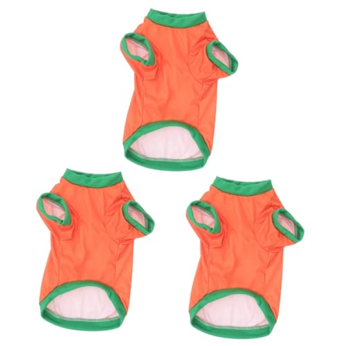 Angoily 3St Halloween-Hundekleidung Hunde-Halloween-Shirt kleines Hundeshirt Hunde-Outfits Spinnenkostüm Kleider Kleidung für Haustier Haustierkleidung Bichon Frise von Angoily