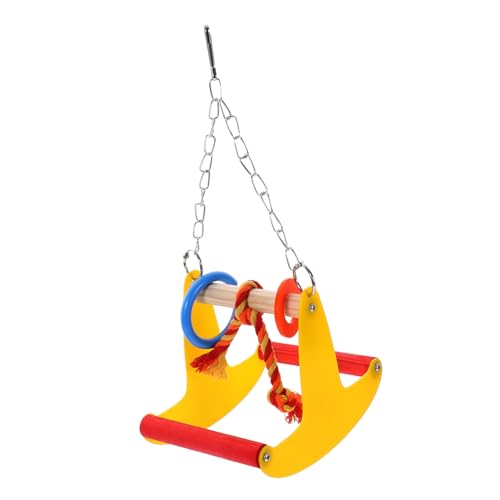 Angoily 3 Stücke Papagei Schaukel Spielzeug Vogel Kauen Und Stehen Spielzeug Vogel Käfig Zubehör Für Nymphensittich Spielzeug Angoily 3 Stücke Papagei Schaukel Spielzeug Vogel Kauen Und Stehen Spielzeug Vogel Käfig Zubehör Für Nymphensittich Spielzeug von Angoily