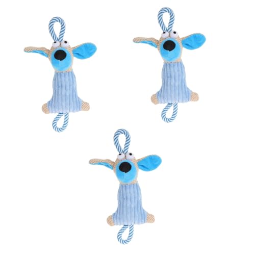 Angoily 3 Stück Plüsch-hundespielzeug Quietschendes Kauspielzeug Für Hunde Cartoon-Hund Stofftierspielzeug Hundespielzeug Zubehör Interaktives Hundespielzeug Angoily 3 Stück Plüsch-hundespielzeug Quietschendes Kauspielzeug Für Hunde Cartoon-Hund Stofftierspielzeug Hundespielzeug Zubehör Interaktives Hundespielzeug von Angoily