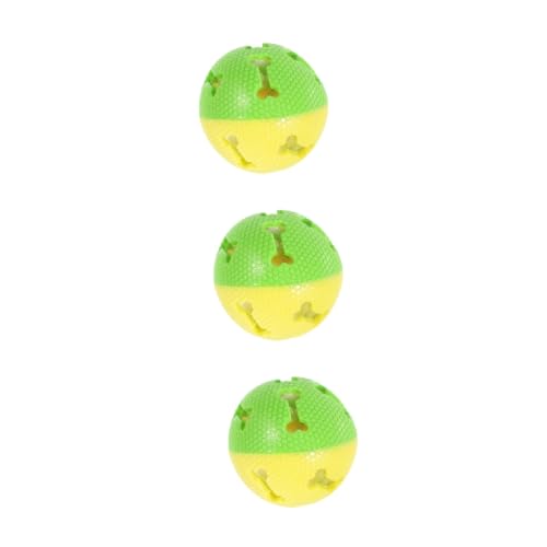 Angoily 3St Sound-Spielzeug für Haustiere schnelle Pfoten schmeiß es Eier Kauspielzeug knete Spielzeug Haustierspielzeug Outdoor-Hundespielzeug Quietschendes Ballspielzeug Welpenbeißball von Angoily