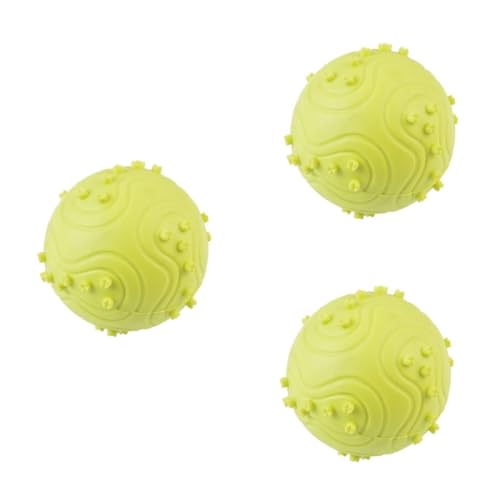 Angoily 3st Kauspielzeug Haustier Quietschende Bälle Spielzeug Kauball Für Haustiere Spielzeug Für Haustiere Spielzeuge Bissfester Haustierball Backenzahn Produkt Angoily 3st Kauspielzeug Haustier Quietschende Bälle Spielzeug Kauball Für Haustiere Spielzeug Für Haustiere Spielzeuge Bissfester Haustierball Backenzahn Produkt von Angoily