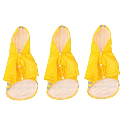 Angoily Hunde Hoodie Kleine Hunde Regenjacke 3st Wimperntusche Poncho Mit Kapuze Hunderegenmantel Angoily Hunde Hoodie Kleine Hunde Regenjacke 3st Wimperntusche Poncho Mit Kapuze Hunderegenmantel von Angoily