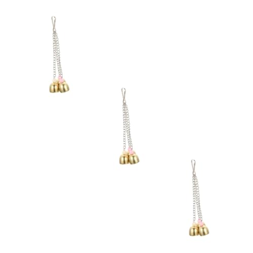 Angoily 3 Stücke Große Vogel Spielzeug Für Sittich Käfig Glocke Hängen Hand Glocken Für Ältere Angoily 3 Stücke Große Vogel Spielzeug Für Sittich Käfig Glocke Hängen Hand Glocken Für Ältere von Angoily
