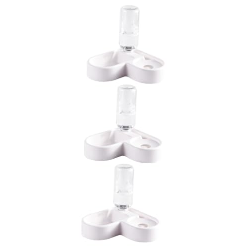 Angoily 3 Stücke Innovative Design Pet Feeder Automatische Wasser Schüssel für Katzen Hunde Leicht Zu Reinigen Moderne von Angoily