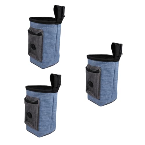 Angoily 3st Hundefutterträger Hündchen Hundetrainingstasche Aufbewahrungsbehälter Für Hundefutter Leckerbissen Für Kleine Hunde Snackbehälter Leckereien Für Hunde Haustier Outdoor-Produkt von Angoily