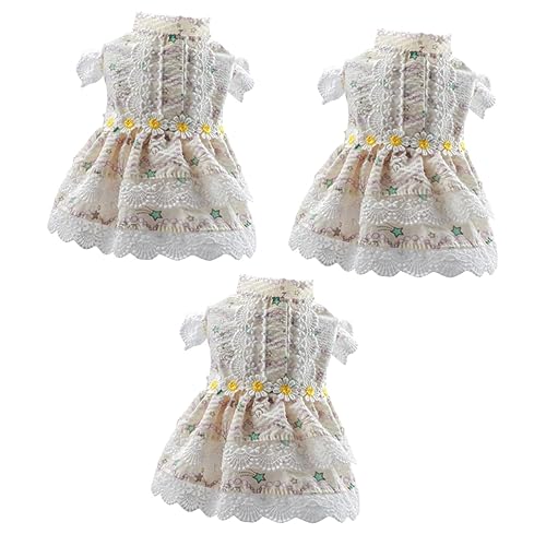 Angoily 3st Geblümtes Prinzessinnenkleid Hundebekleidung Hundekleid Weiblich Haustier-Prinzessin-Kleid Katzenbekleidung Für Haustiere Süße Hundeoutfits Polyester ädchen Blumenrock Angoily 3st Geblümtes Prinzessinnenkleid Hundebekleidung Hundekleid Weiblich Haustier-Prinzessin-Kleid Katzenbekleidung Für Haustiere Süße Hundeoutfits Polyester ädchen Blumenrock von Angoily