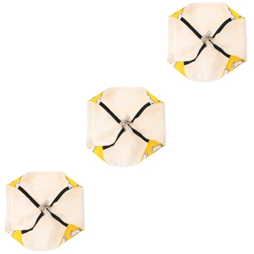 Angoily 3 Stücke Warme Gemütliche Pet Hamster Hängen Hängematte Matte Plüsch Nest Bett Für Schlaf von Angoily