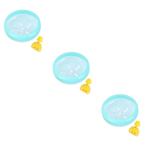 Angoily 3 Stücke Hamster Große Stille Rad Für Übung 14cm Laufrad Spielzeug Laufbahn Für Tiere von Angoily