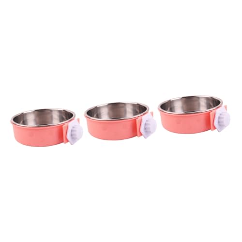 Angoily 3st Haustier Futter Käfig Hängende Schüssel Katzennäpfe Hundekäfig Polypropylenharz Hündchen Angoily 3st Haustier Futter Käfig Hängende Schüssel Katzennäpfe Hundekäfig Polypropylenharz Hündchen von Angoily