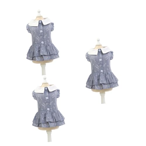 Angoily 3st Haustier Hund Kleid Hundekleid Wurfschaufel Sommerkleidung Für Hunde Sommerkleider Für ädchen Frühlings- Und Sommerkleider ädchenkleid Erröten Pyjama Frühling Und Sommer Angoily 3st Haustier Hund Kleid Hundekleid Wurfschaufel Sommerkleidung Für Hunde Sommerkleider Für ädchen Frühlings- Und Sommerkleider ädchenkleid Erröten Pyjama Frühling Und Sommer von Angoily